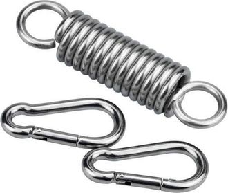 OEM Gancho De Resorte Inntek De 3 Piezas, Resorte De Acero Inoxidable 304 Para Colgar Sillas, Con 2 Mosquetones Resistentes, Gancho De Resorte