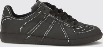 Maison Margiela Sneakers Replica low top in pelle di vitello bicolore