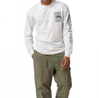 Parks Project Unisex Dark Sky Scale Long Sleeve Tee In Marshmallow