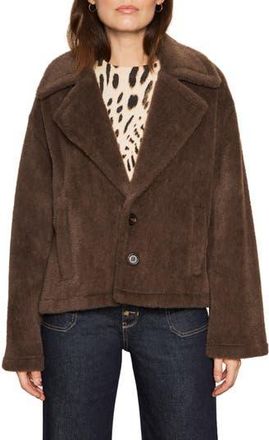 Sanctuary Colette Faux Fur Jacket in Choco Chip at Nordstrom Rack, Size Xx-Large P