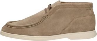 HUGO BOSS Sienne Dessert Boot - Heren - Veterlaarzen - Beige - 43 EU - Schoenen