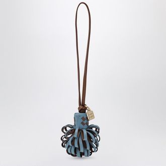 Miu Miu Blue/brown nappa leather charm