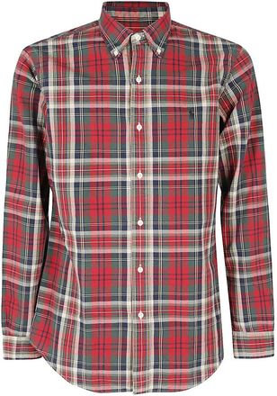 Polo Ralph Lauren Polo met Lange Mouwen - Heren - Casual Overhemden - Veelkleurig - XL - Katoen - Overhemden