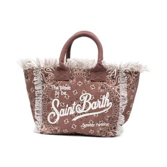 MC2 Saint Barth Tote Bags, female, Brown, Size: ONE SIZE MC2 Saint Barth Bags