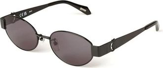 Just Cavalli Sjc 152 Zonnebril - Dames - Zonnebrillen - Zwart - 54 MM - Accessoires