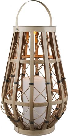 Trio Leuchten Trio Lighting L&aacute;mpara Solar Estilo Boho-chic Vinto Beige Claro 0,2w Led 2700k Efecto Llama Ip44
