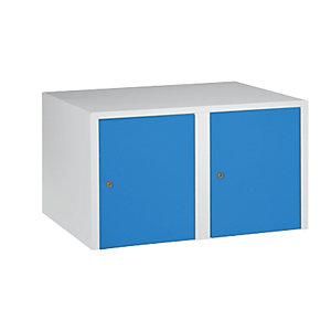 EKO V-part - Armario Superior M&uuml;nchen 2 Compartimentos Azul Luminoso