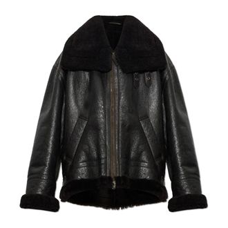 Balenciaga Jack met hoge kraag - Heren - Jassen - Bruin - Maat: M Katoen