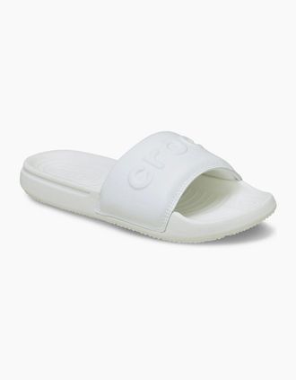 Crocs Womens Crocs Crocs All Day EVA Womens White Slides - Size: UK 8 / eu 41/42 / us w10