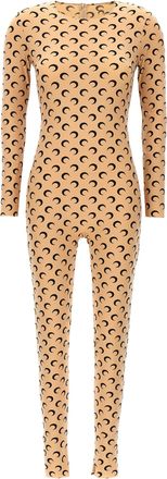 Marine Serre moon Printed Catsuit