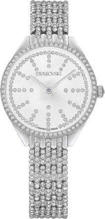 Swarovski Attract Quartz Crystal Silver Dial Ladies Watch 5742479