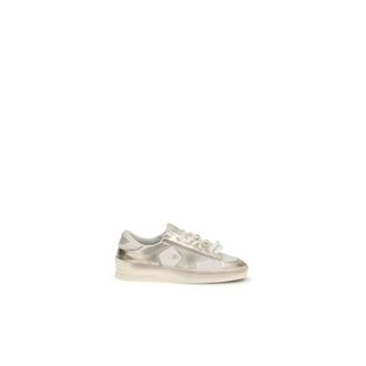 Golden Goose Sneakers, female, Yellow, Size: 10 US Bos Taurus Low Top Sneakers