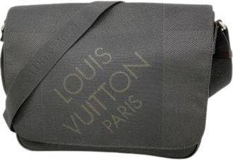 Louis Vuitton Pre-owned Cross Body Bags, male, Black, Size: ONE SIZE Pre-owned Shoulder Bag