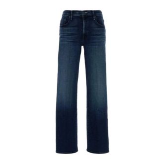 Mother Dames, Jeans, Blauw, Maat: W24 Denim