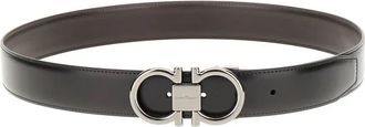 Ferragamo Modieuze Riemencollectie voor Mannen - Heren - Riemen - Zwart - 100 CM - Leer - Accessoires
