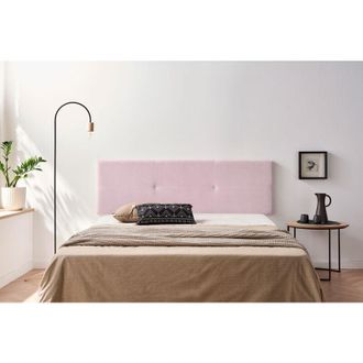 Moonia Moonia - Cabecero Tapizado Alma Acualine 170x50x5 Cm - Rosa Claro