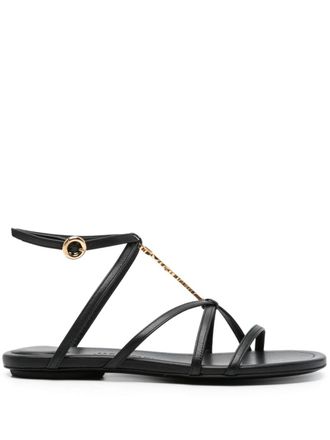 Jacquemus Sandali Les Sandales Pralu in pelle - Nero