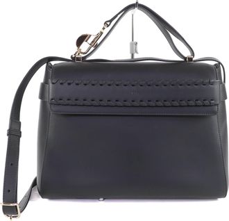 Chlo&eacute; Leather Shoulder Bag (Pre-Owned)