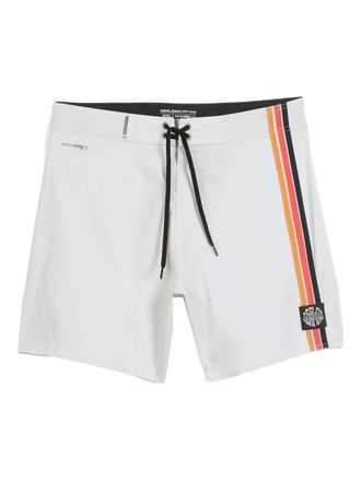 Osklen Gestreepte shorts - Wit