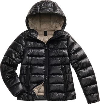 Blauer Caroll Gewatteerde Jas met Vulling - Dames - Winterjassen - Zwart - L - Jassen