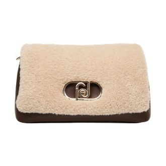Liu Jo Shoulder Bags, female, Brown, Size: ONE SIZE Faux Fur Crossbody Bag Marrone