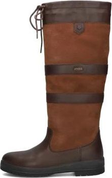 Dubarry Bruine Leren Outdoorlaars Galway - Dames - Hoge Laarzen - Bruin - 40 EU - Schoenen