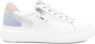 Nero Giardini 707 Sneaker - Dames - Sneakers - Wit - 39 EU - Leer - Schoenen