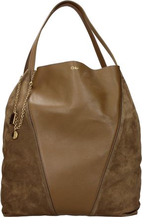 Chlo&eacute; Brown Leather Shoulder Womens Bag