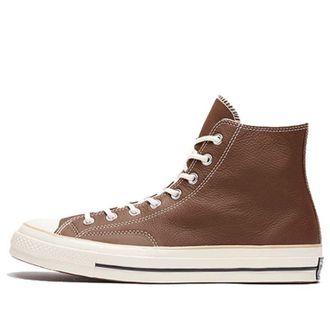 Converse Chuck Taylor 70 Hi Leather Chocolate/Light Fawn/Egret 162394C