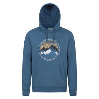 Mountain Warehouse Heren Sunset Hoodie (Blauw)