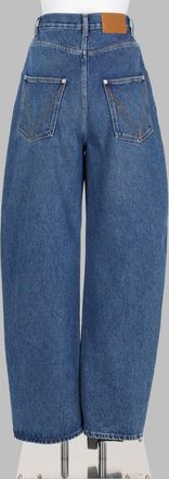 Bottega Veneta Wide-Leg Cotton Denim Jeans
