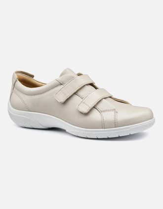 Hotter Womens Leap II Womens Casual Shoes - Tan - Size: 4