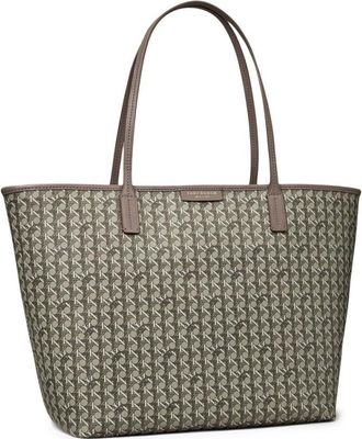 Tory Burch Grey Ever-ready Zip Tote