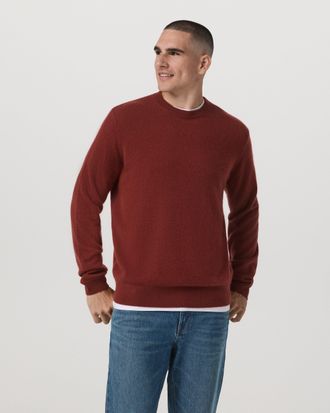 Vuori Clothing Berik Cashmere Sweater | Spiced Apple | Medium