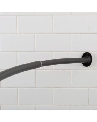 Moda at Home Moda At Home Curved 42-72In Shower Curtain Rod