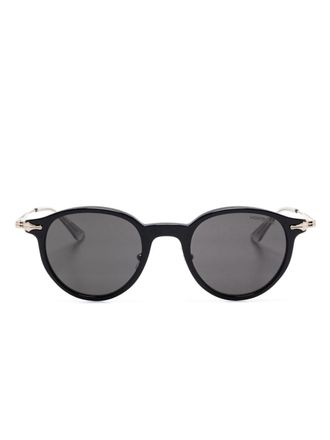 Montblanc Occhiali da sole tondi - Nero