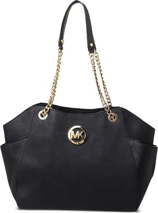 Michael Kors Borsa a spalla Jet Set in pelle - Nero