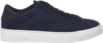 Baldinini Blue Suede Sneaker - Heren - Sneakers - Blauw - 41 1/2 EU - Leer - Schoenen