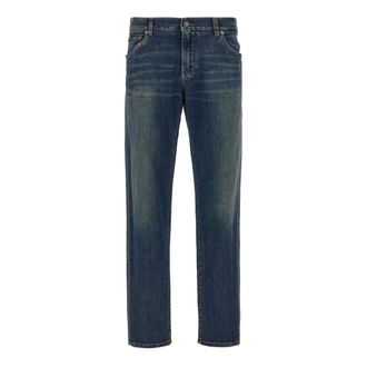Dolce & Gabbana Palermo Jeans - Heren - Jeans - Blauw - Maat: S Katoen