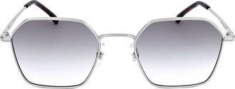 Carrera Silver Gradient Geometric Mens Sunglasses CARRERA 334/S 0010/FQ 53
