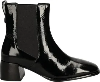 GANT Gwenety Enkellaars - Dames - Chelseaboots - Zwart - 36 EU - Leer - Schoenen