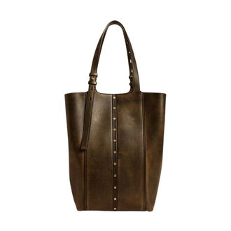 Golden Goose Tote Bags, female, Brown, Size: ONE SIZE 24/7 Nord Sud Tote