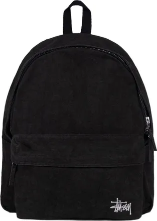 St&uuml;ssy Canvas Backpack Black 134252