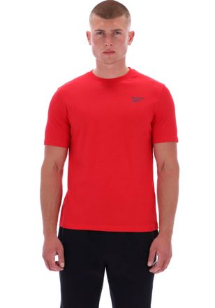 Reebok T-Shirt REEBOK CODY SMALL LOGO CREW NECK SS TEE, Herren, Gr. XXL, vector rot, Obermaterial: 100% Baumwolle, normal, Rundhals, Shirts T-Shirt