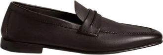 Ermenegildo Zegna Mocassin Loafer - Heren - Loafers - Bruin - 43 EU - Leer - Schoenen