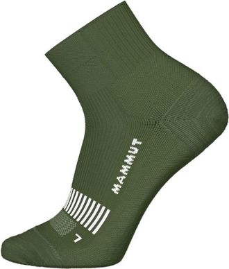 Mammut Hiking Full Cushion Quarter Wandersocken - Unisex | oliv