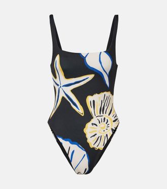 Cala de la Cruz Vienna printed swimsuit