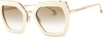 Philipp Plein Womens Spp097s 53Mm Sunglasses