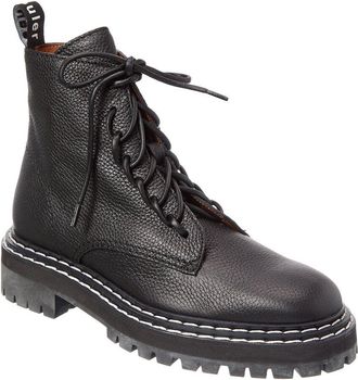 Proenza Schouler Leather Combat Boot