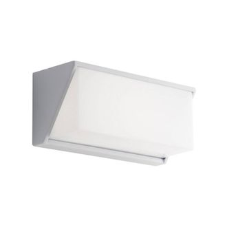Netlighting Luxon Outdoor LED Aluminum Flush Wall Light White IP54 4000K